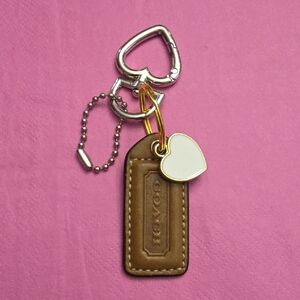 Coach Tag Homemade Keyring Or Purse Accessory